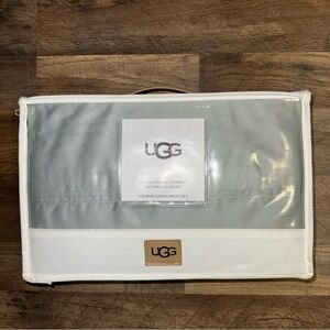 NIB UGG Home CALIFORNIA KING Sheet Set Mineral 100% Cotton